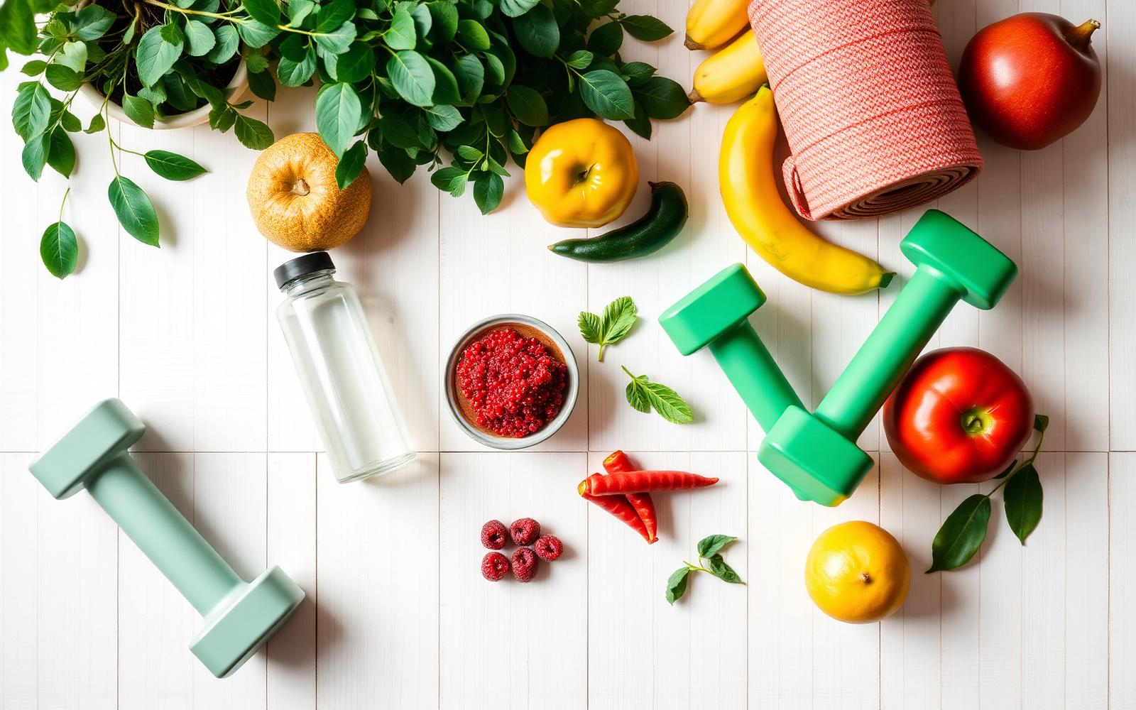 Healthy lifestyle essentials